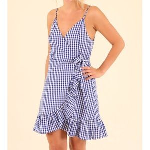 Entro checker dress NWT